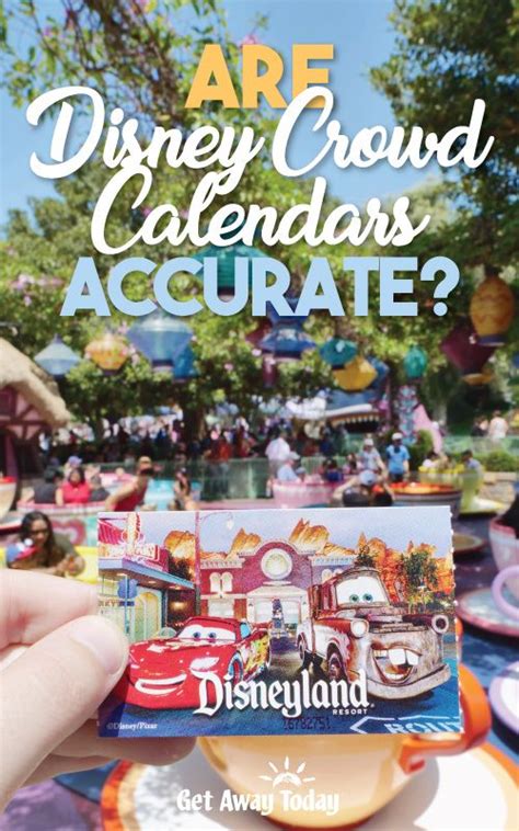 California Adventure Crowd Calendar
