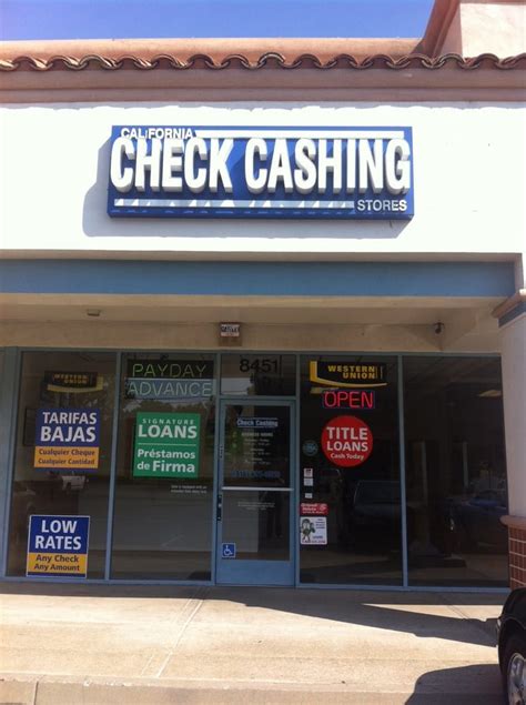 California Check Cashing Stores Near Me