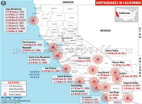 Earthquake hits Southern California Ridgecrest and surroundings feel 7