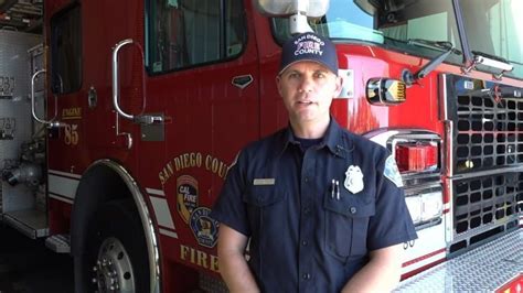 California Fire Volunteer