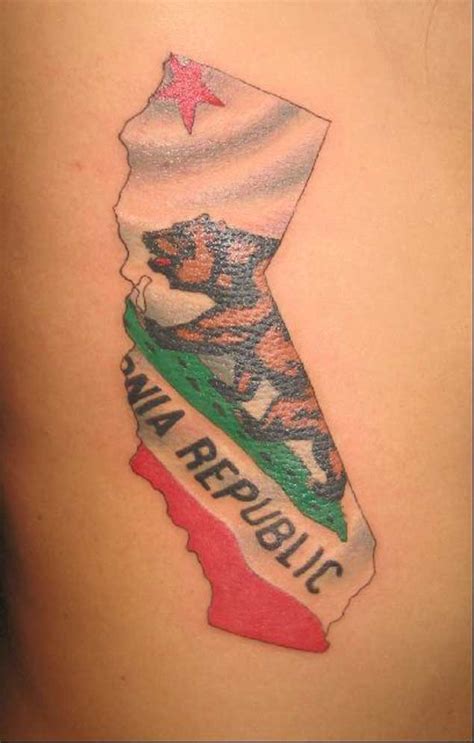 Top California Tattoo Ideas Images for Pinterest Tattoos