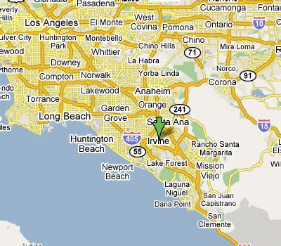 Irvine California Street Map 0636770