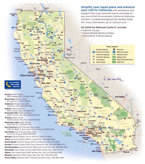California State Parks Map 18x24 Poster Best Maps Ever
