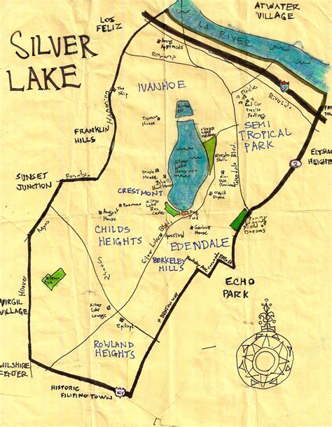 Map Of Silver Lake California June 2016 Bus And Rail System Maps