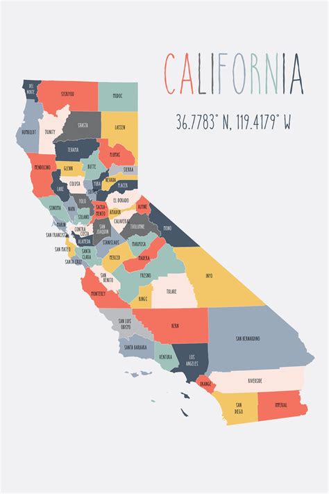 California Political Map