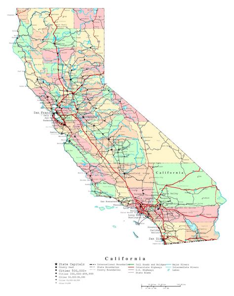 MAP OF CALIFORNIA Imgzz