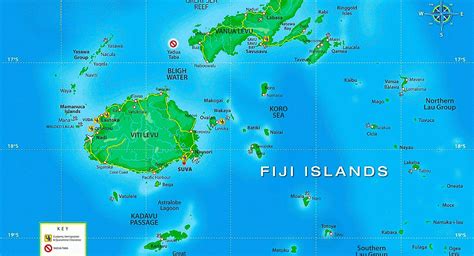 Fig. 1. Map of the Fiji Islands showing the locations of study sites