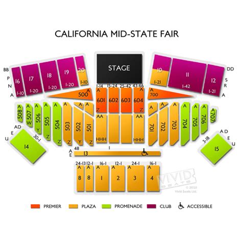 California Mid State Fair Seating Chart