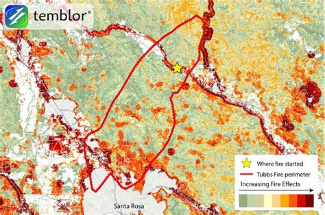 Santa Rosa Fire Map Update Find Your Neighborhood Damage