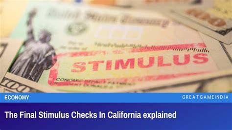 California Stimulus Money