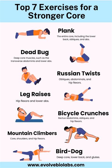 Calisthenic Core Exercises