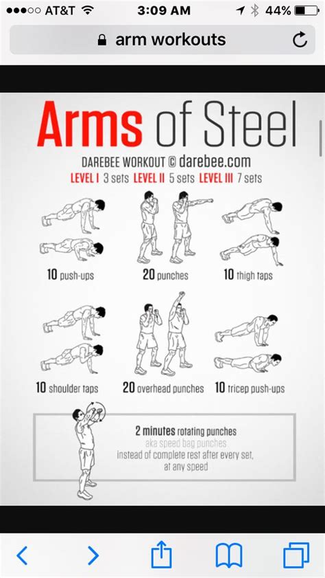 Calisthenics Arm Workout