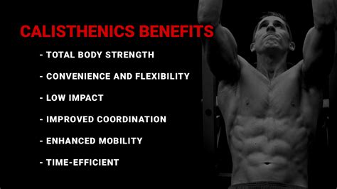 Calisthenics Benefits