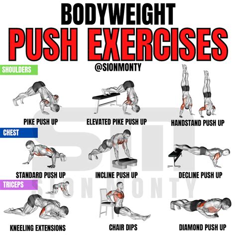 Calisthenics Push Up Workout