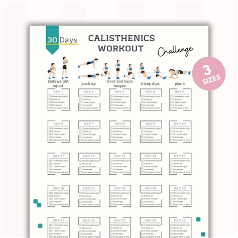 Calisthenics Weekly Routine