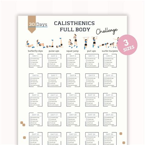 Calisthenics Workout Log