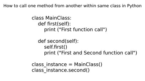 th?q=Call%20Class%20Method%20From%20Another%20Class - Cross-Class Method Invocation: How to Call Methods from Another Class