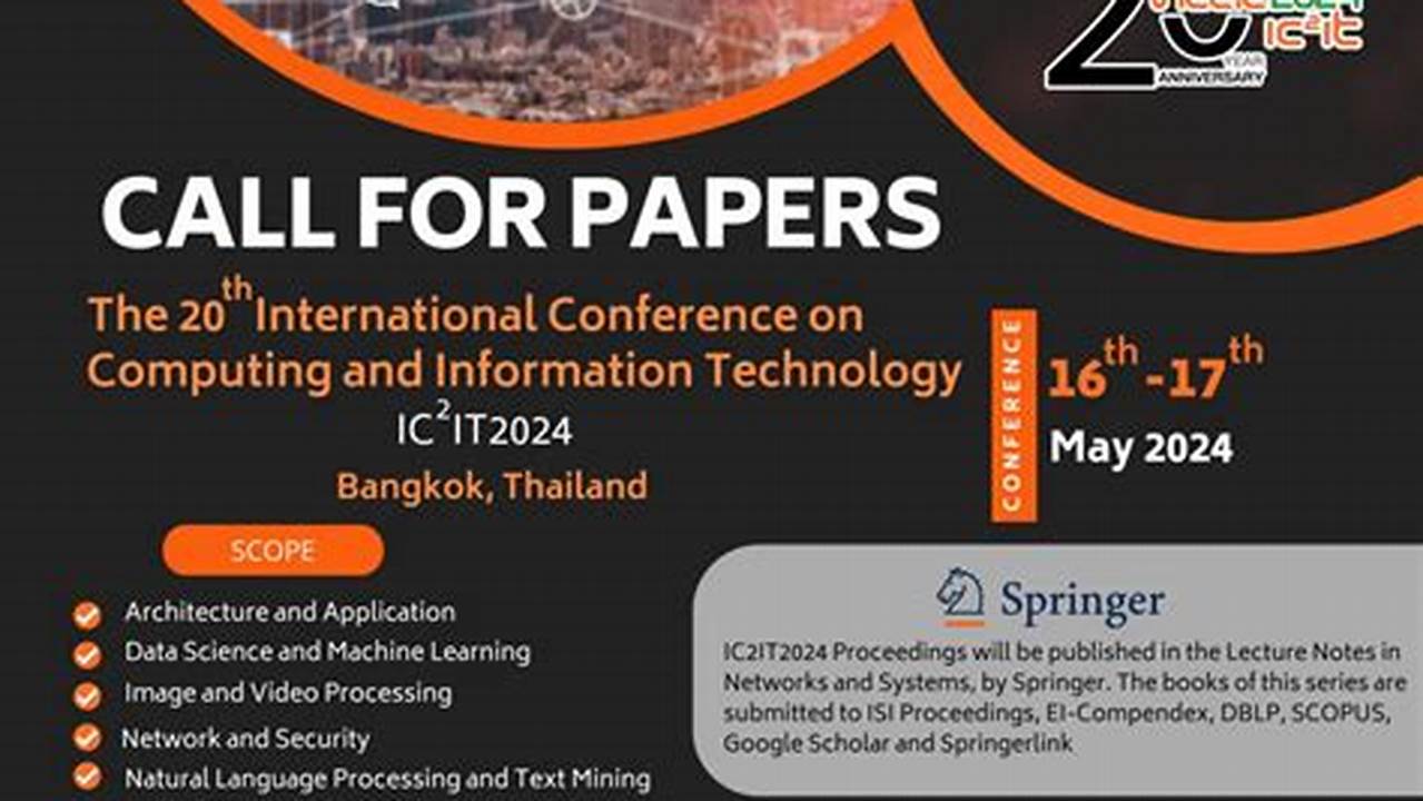 Call For Papers 2024 Computer Science