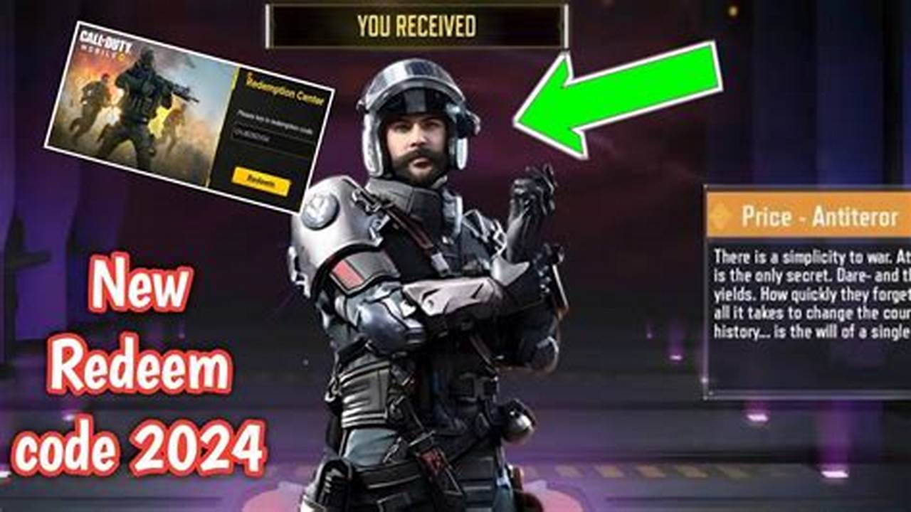 Call Of Duty Mobile Redeem Code 2025