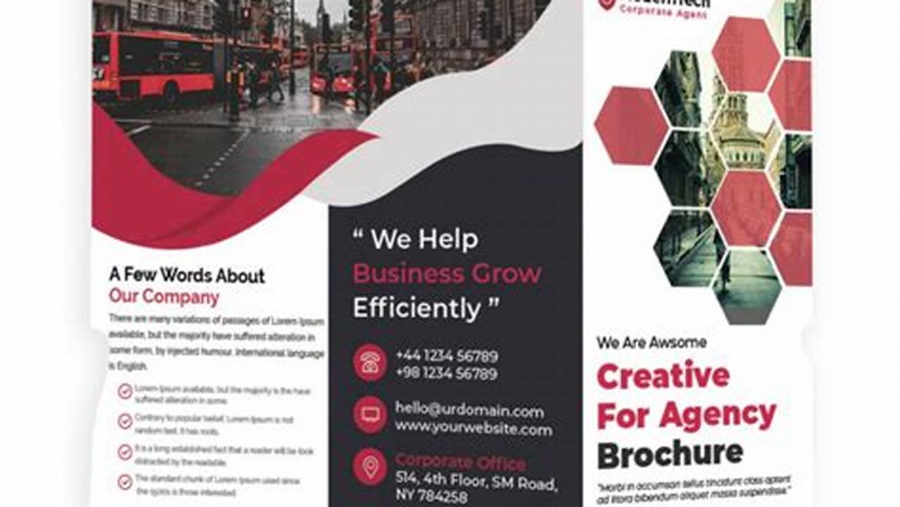 Call To Action, Brochure Template