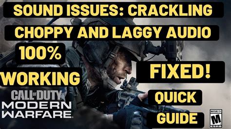 Call Of Duty Modern Warfare 2 Sound Issues