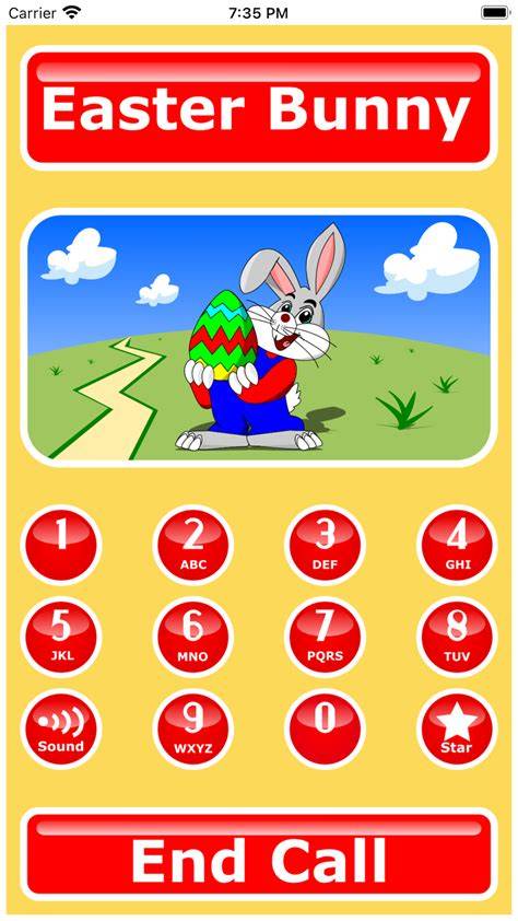 Call The Easter Bunny App