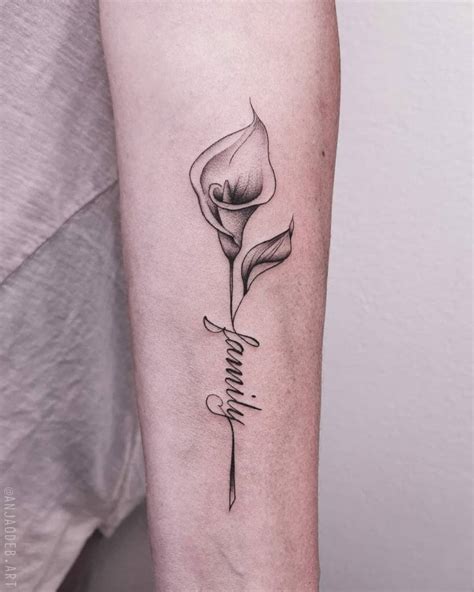 Calla Lily Tattoo Meanings, Pictures, Designs, and Ideas