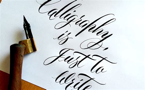 Calligraphy: