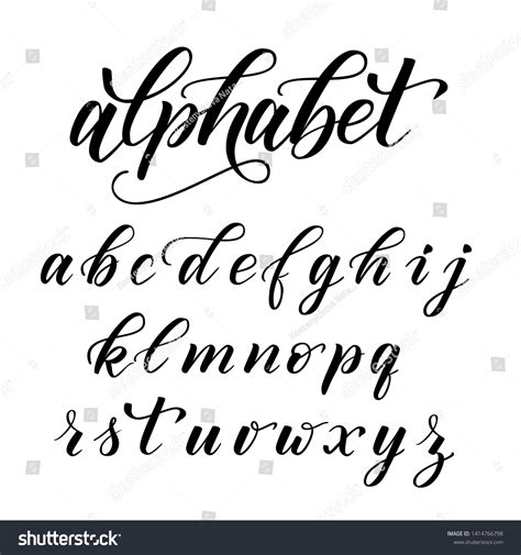 Calligraphy Alphabet