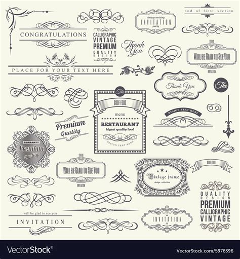 Calligraphy Border Designs For Quotes