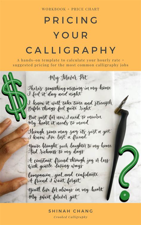 Calligraphy Cost