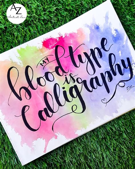 Calligraphy Paintings English