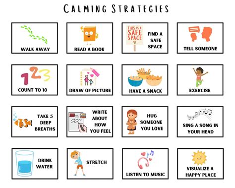 Calm Down Strategies