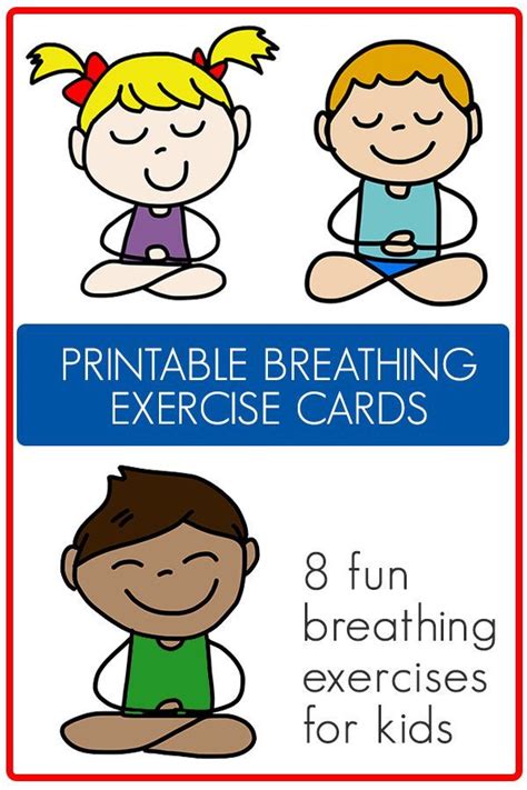 Calming Printable Breathing Exercises