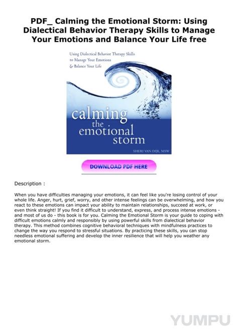 Calming Storm Therapy
