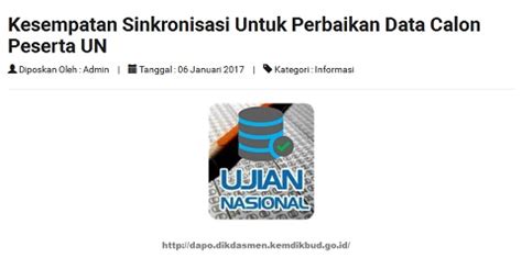 Calon Peserta Un 2017