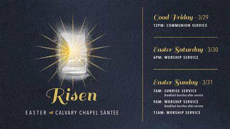 Calvary Chapel Easter Service