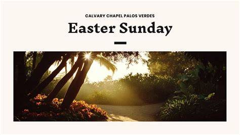 Calvary Easter Service 2025