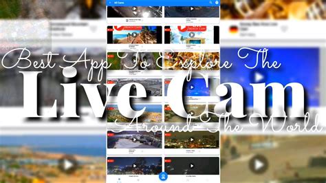 Webcam World Map with Live Cameras