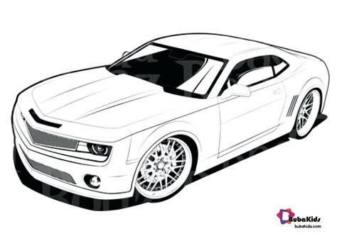 Camaro Color Page