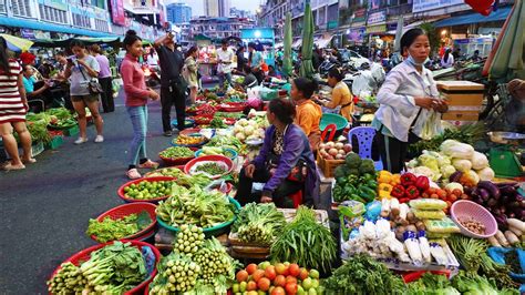 Cambodian Local Market