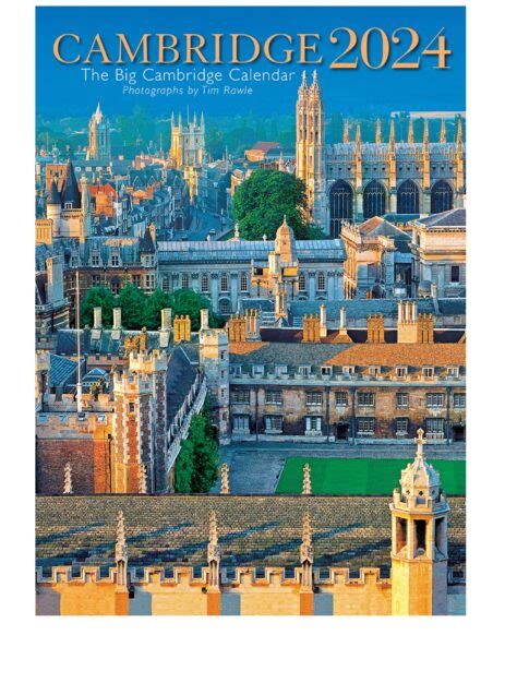 Cambridge Calendar 2024