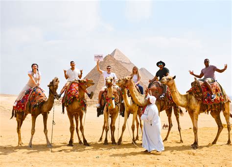 Camel Ride Around Pyramids