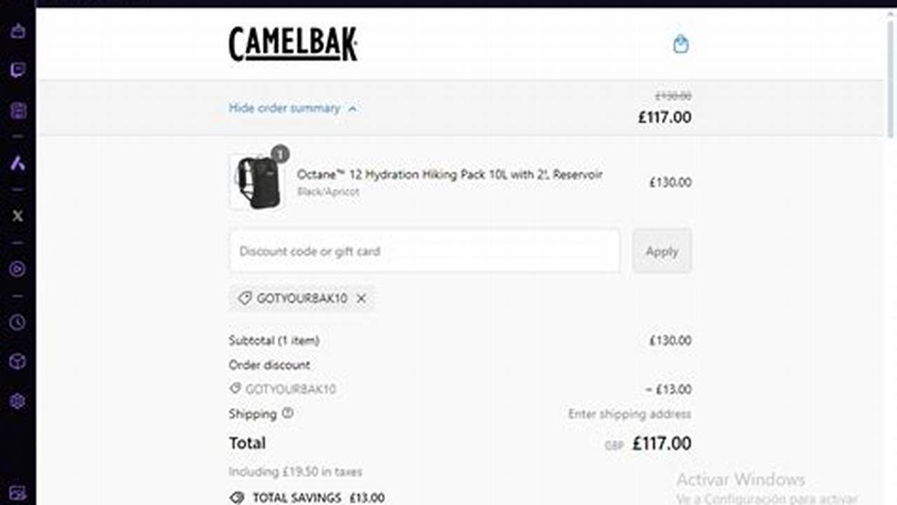 Camelbak Promo Code 2025