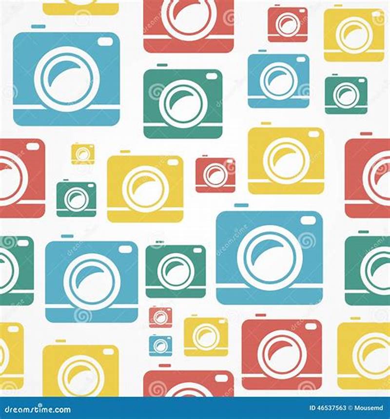 Camera Pattern Background