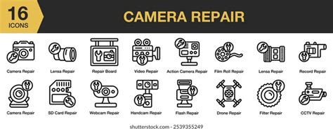 Camera Repair Signs