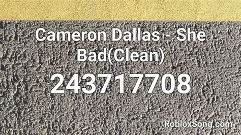 Cameron Dallas Is My boyfriend Roblox ID - Roblox music codes