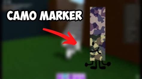 Camo Marker - Roblox