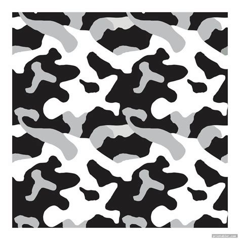 Camouflage Stencils Printable