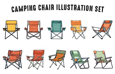 Camp Chair Vector